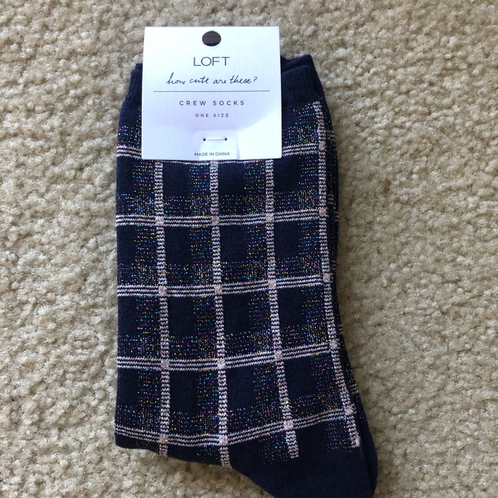 NWT LOFT socks & masks